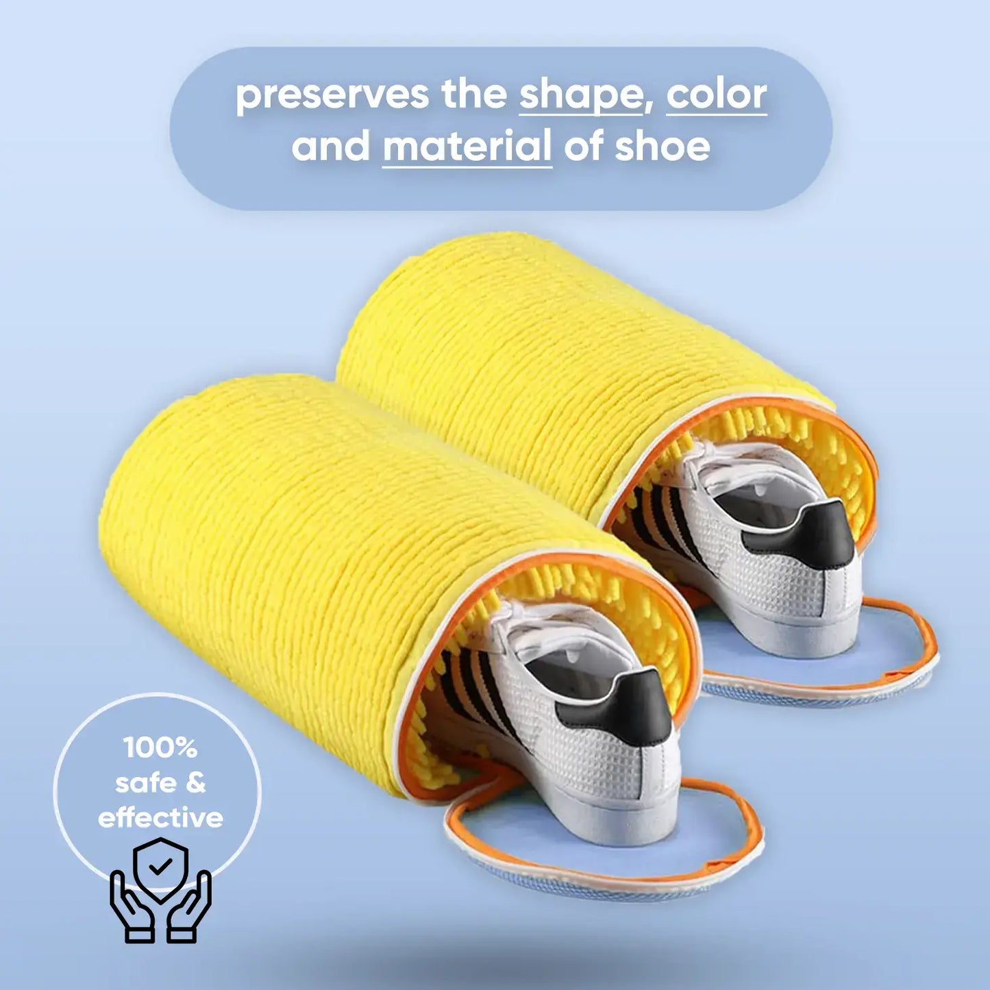 sneaker cleaning bag 2pc set