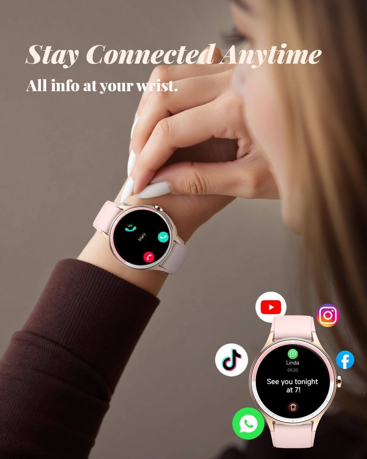 Elegant Ladies Smartwatch
