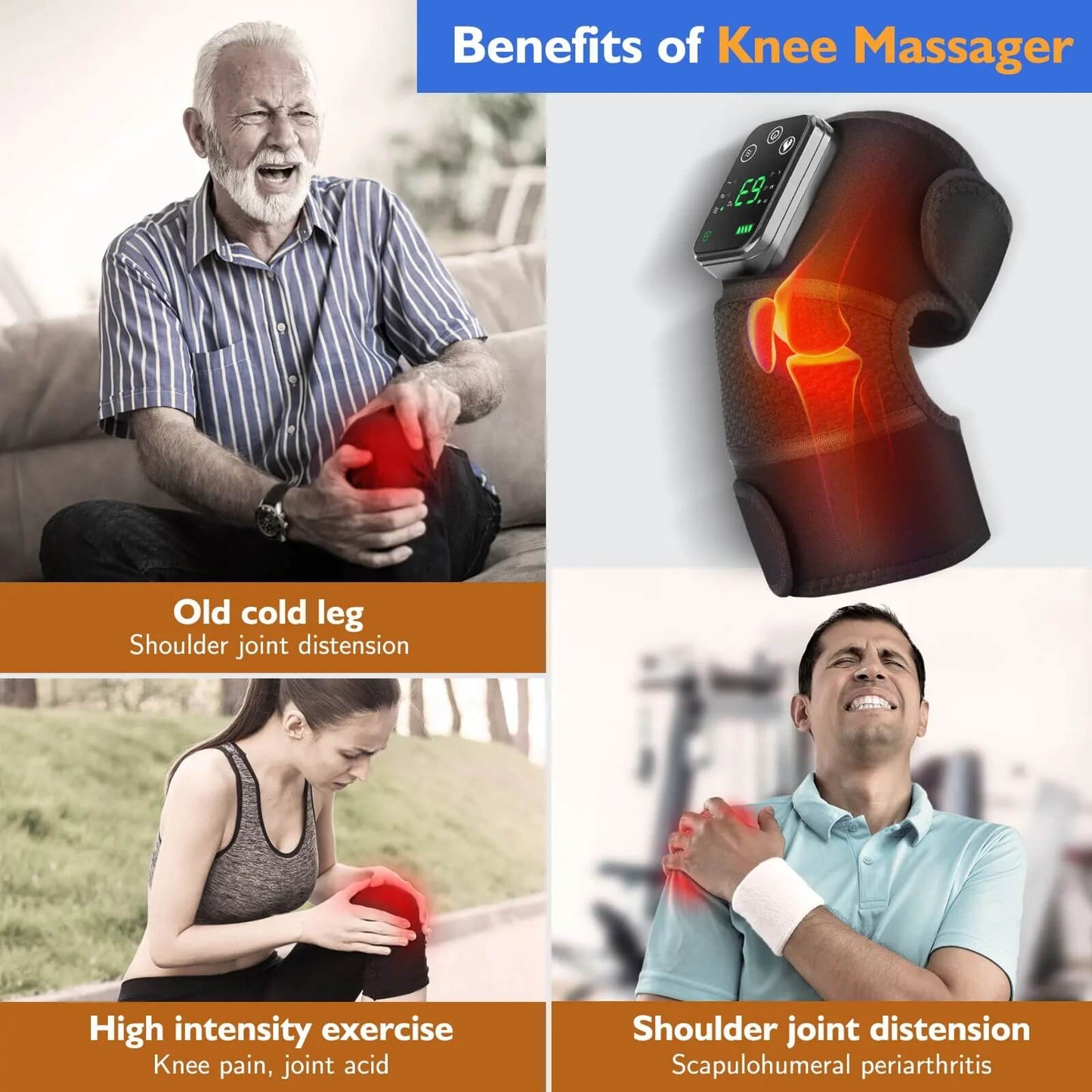 shoulder knee elbow massager