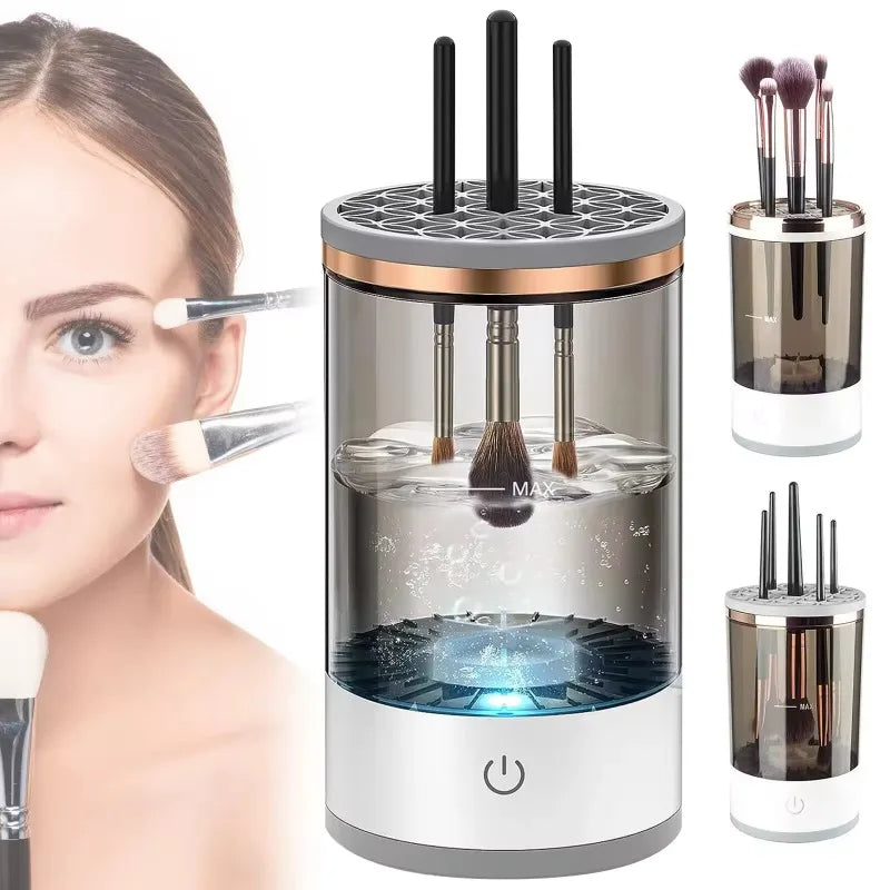 electric makeup brush cleaner