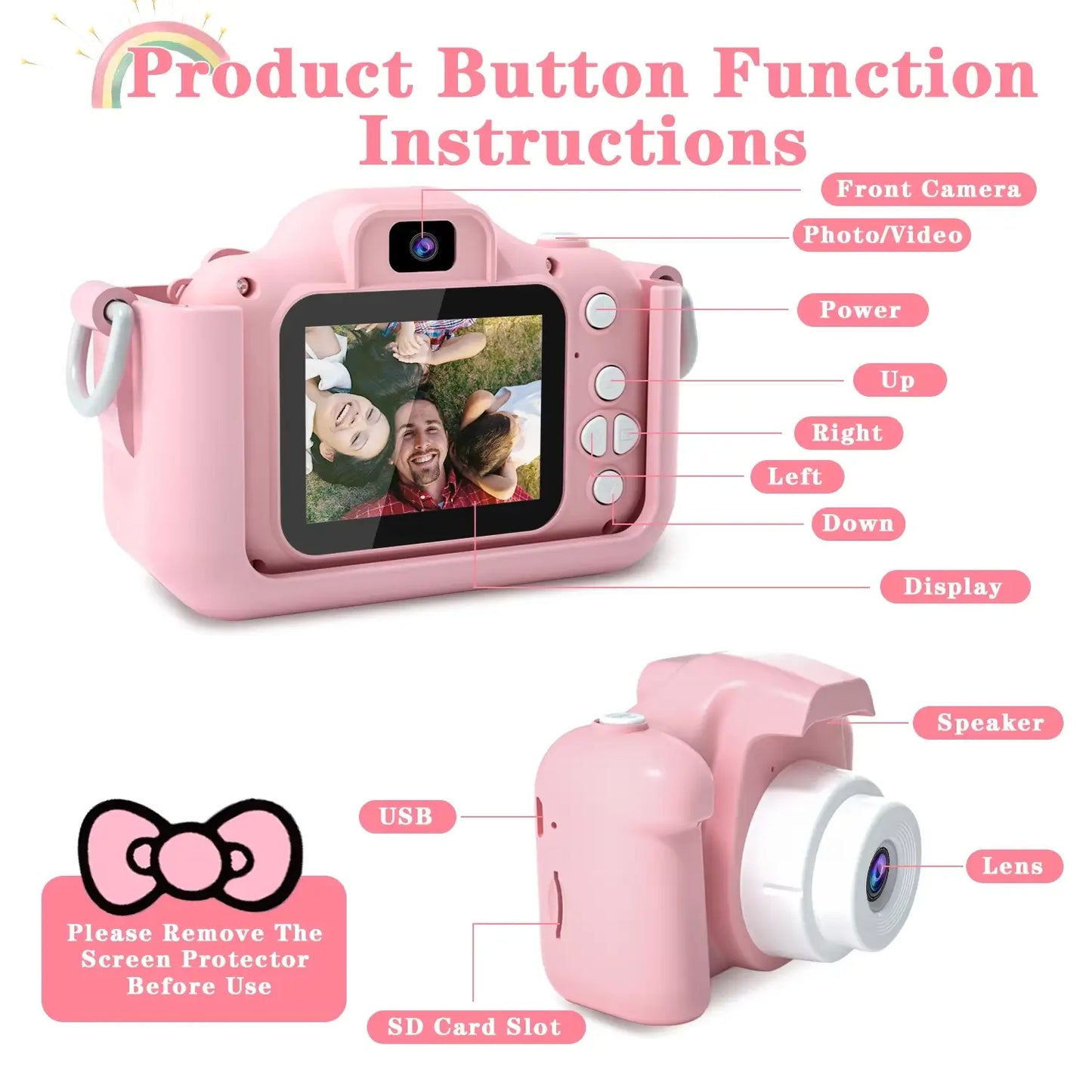 1080p kids camera