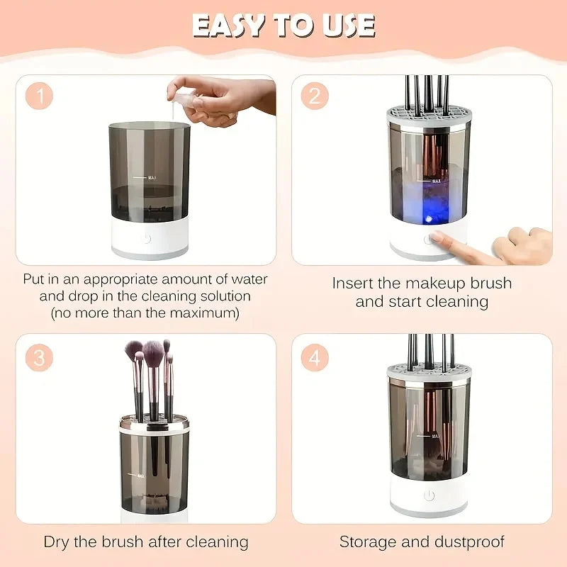 best makeup brush cleaner electric
