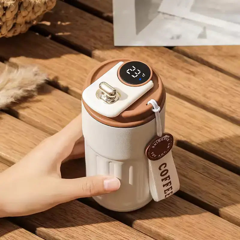 led temperature display bottle