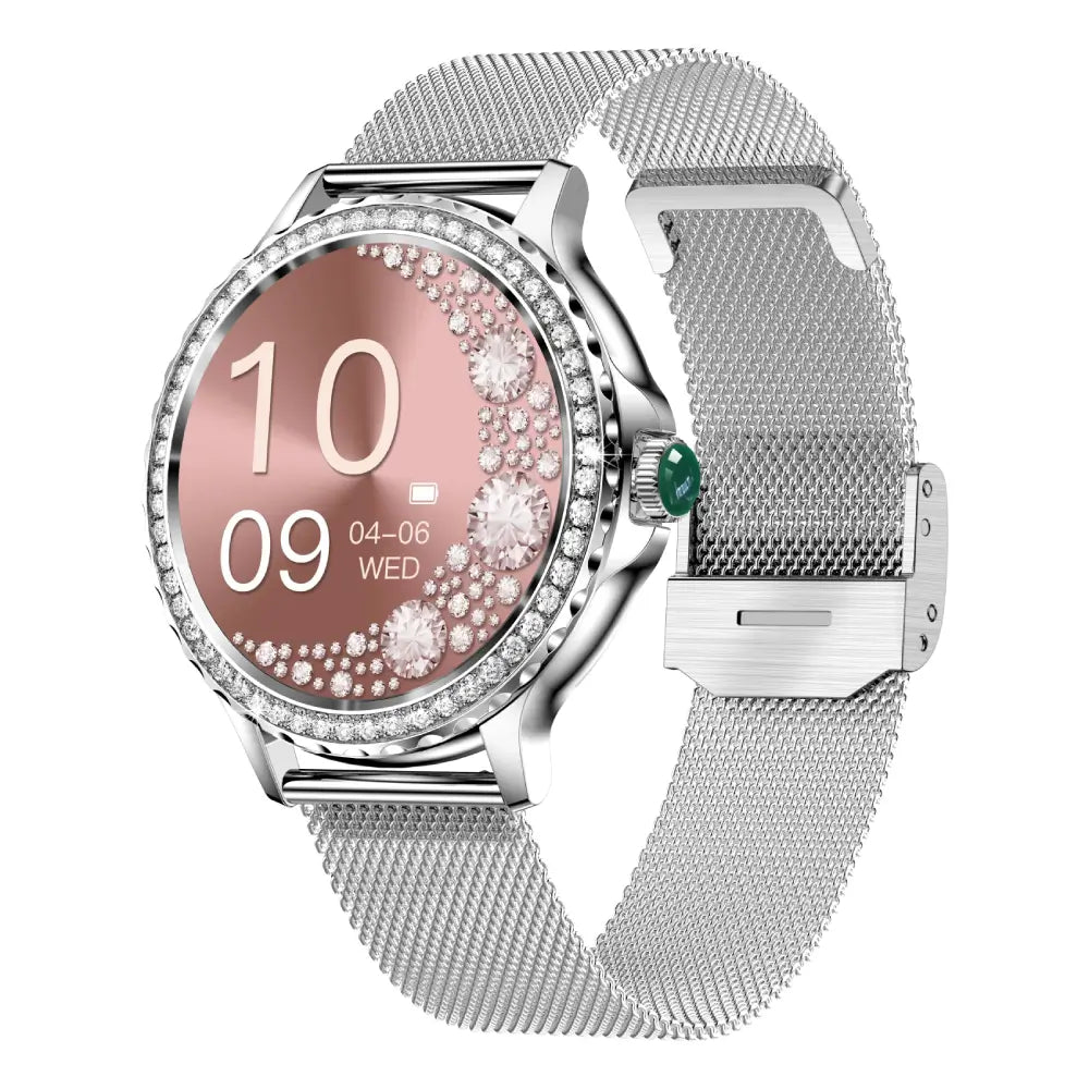 Ladies silver smart watch uk hotsell