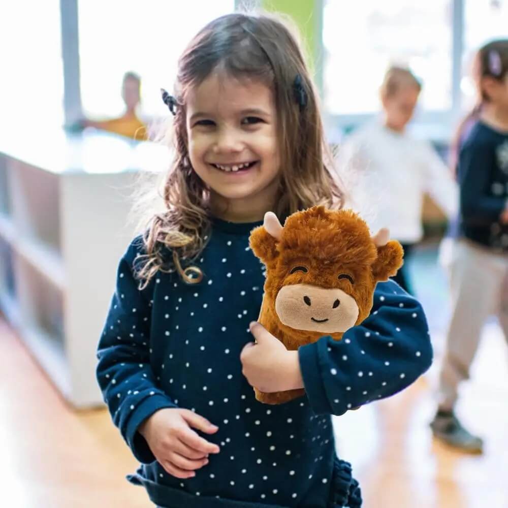 highland cattle plushie
