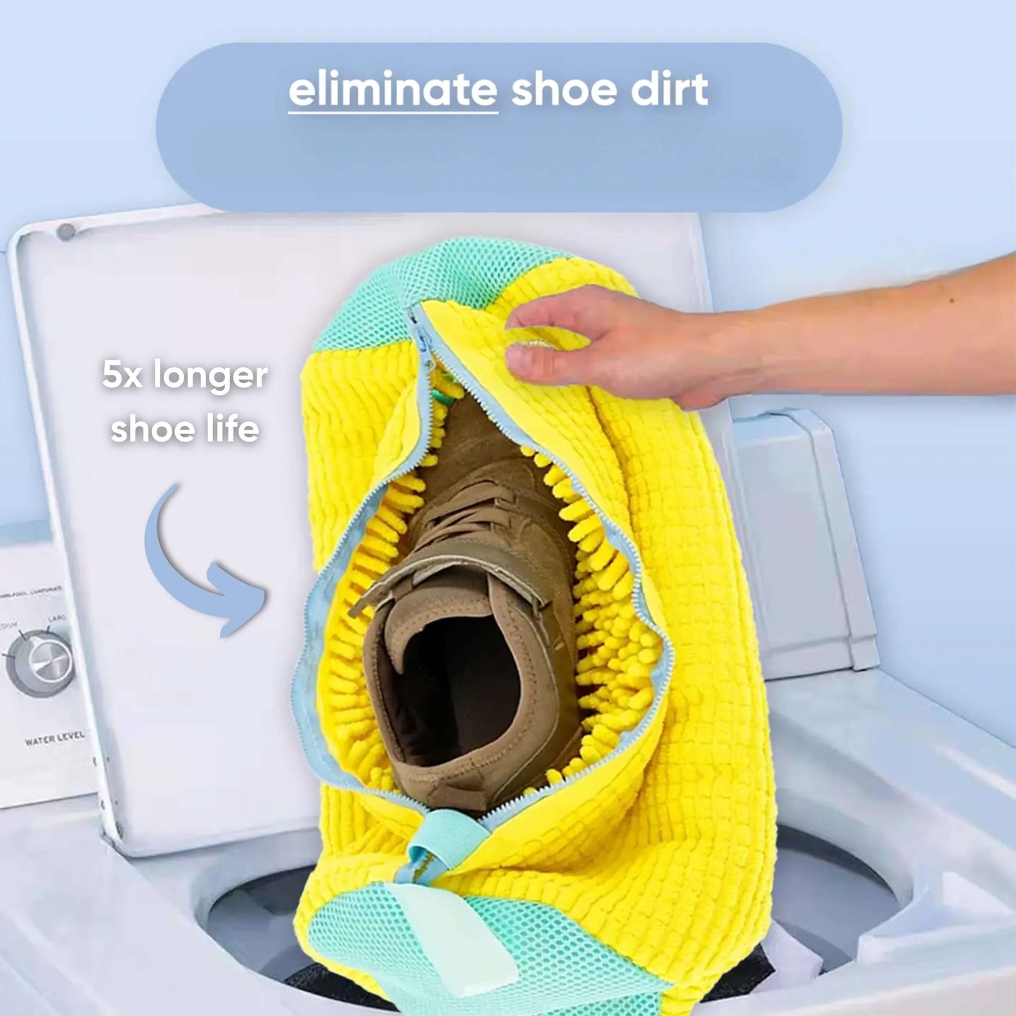 360 deep cleaning shoe bag