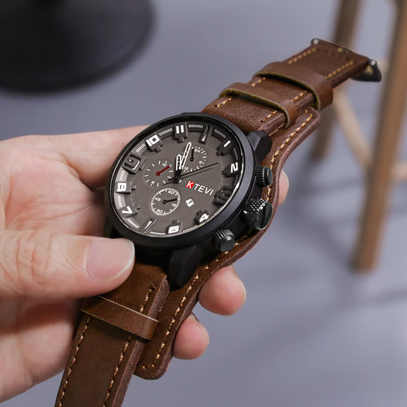 Classic aviator store watch