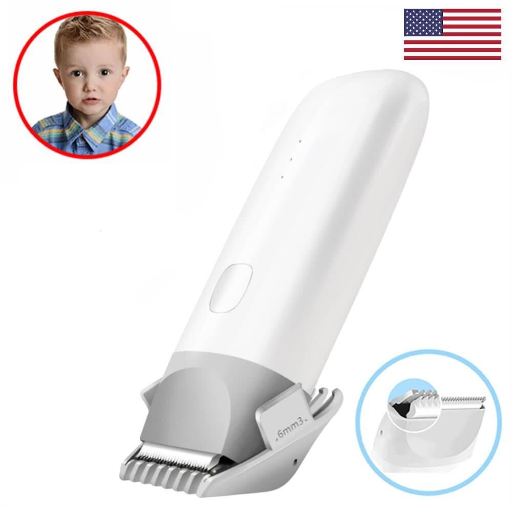 Kids Hair Clippers, Kids Hair Trimmer, Silent Clippers For Children's Hair, Quiet Hair Clippers For Toddlers, Baby Haircut Machine, Child Friendly Hair Clippers - Factory Mart
