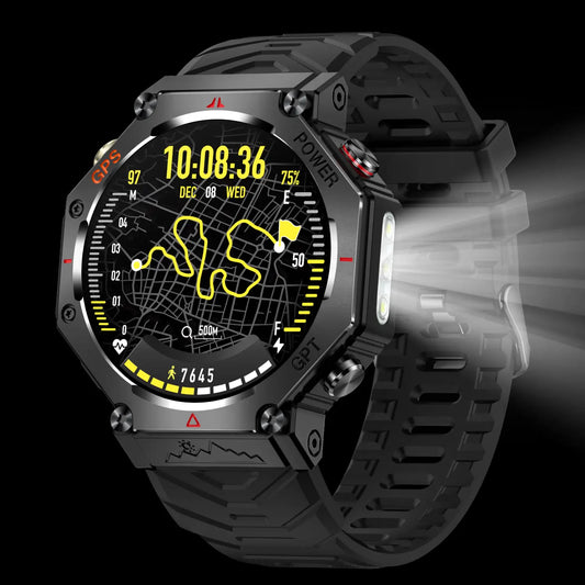 smartwatch with flashlight