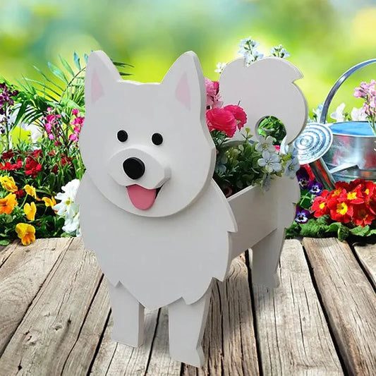 Garden Doggo Flower Pot - Factory Mart