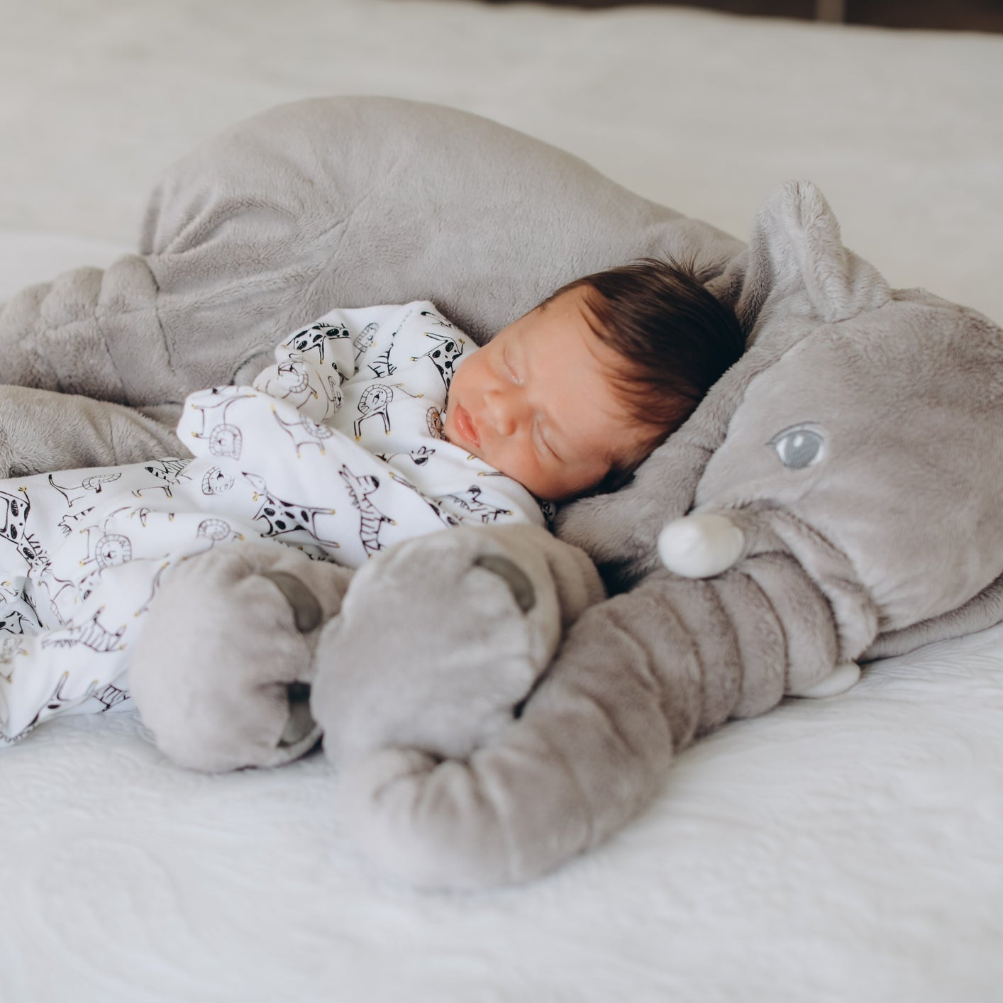 elephant cuddle pillow for kids