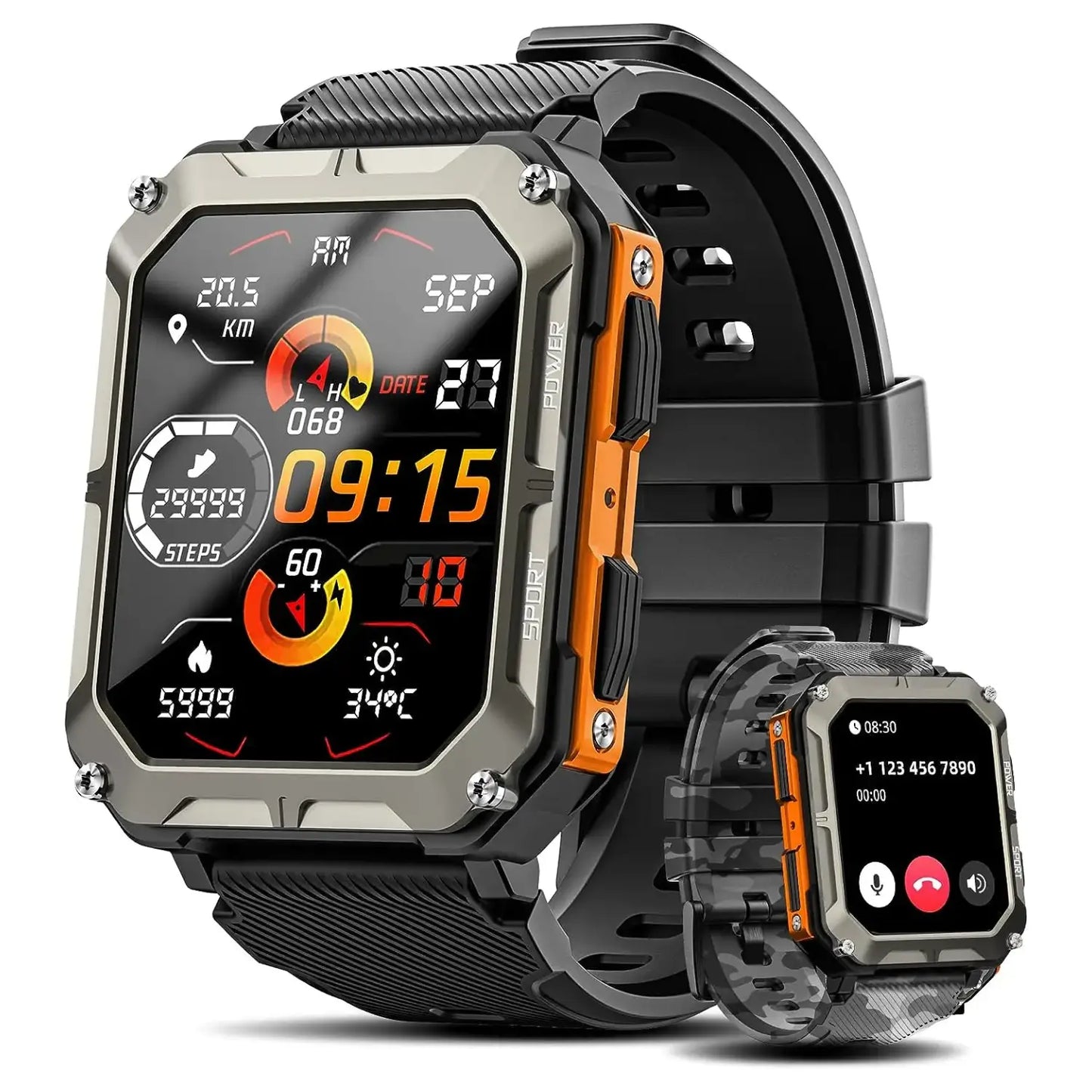 Rugged smartwatch uk sale