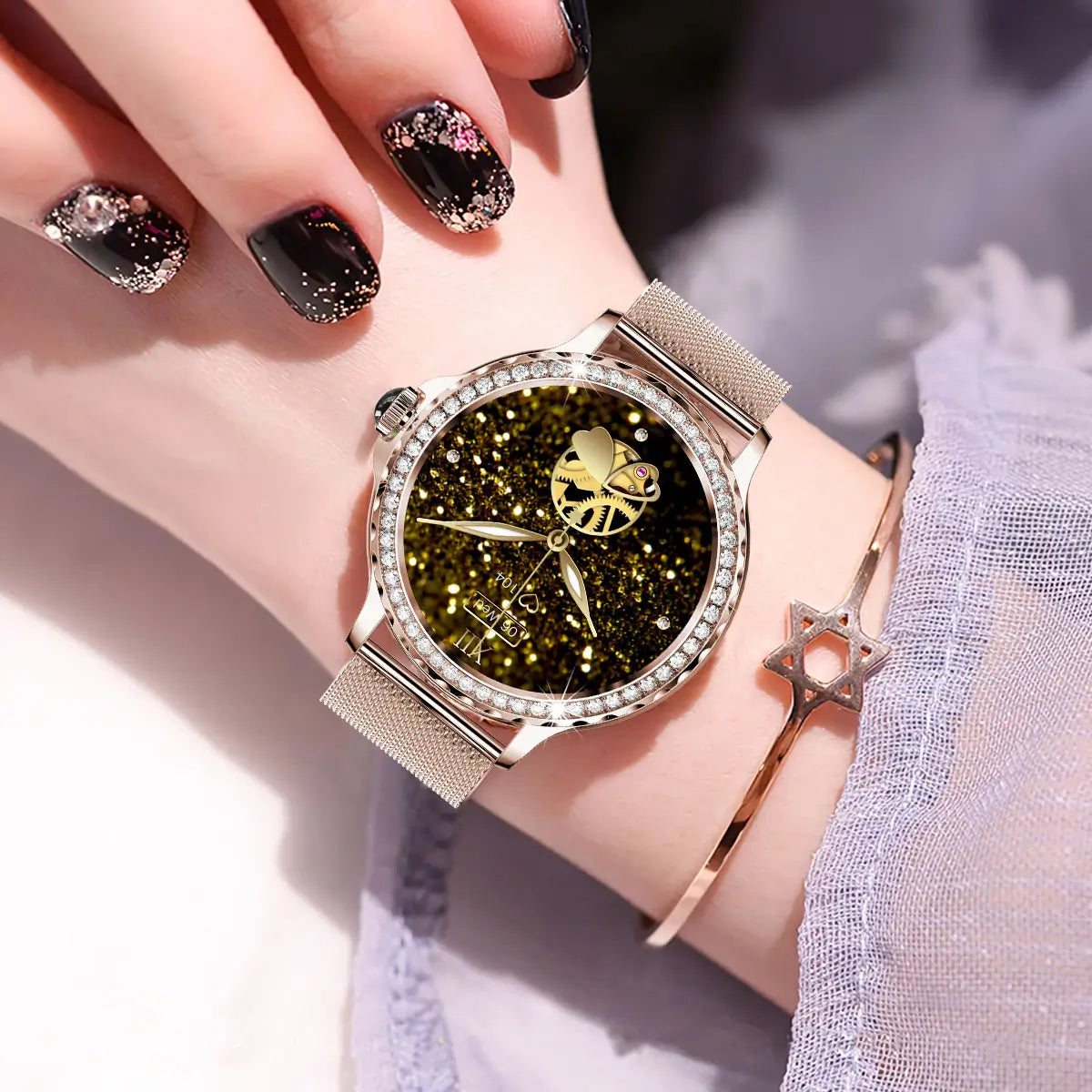 Luxury women smartwatch on sale