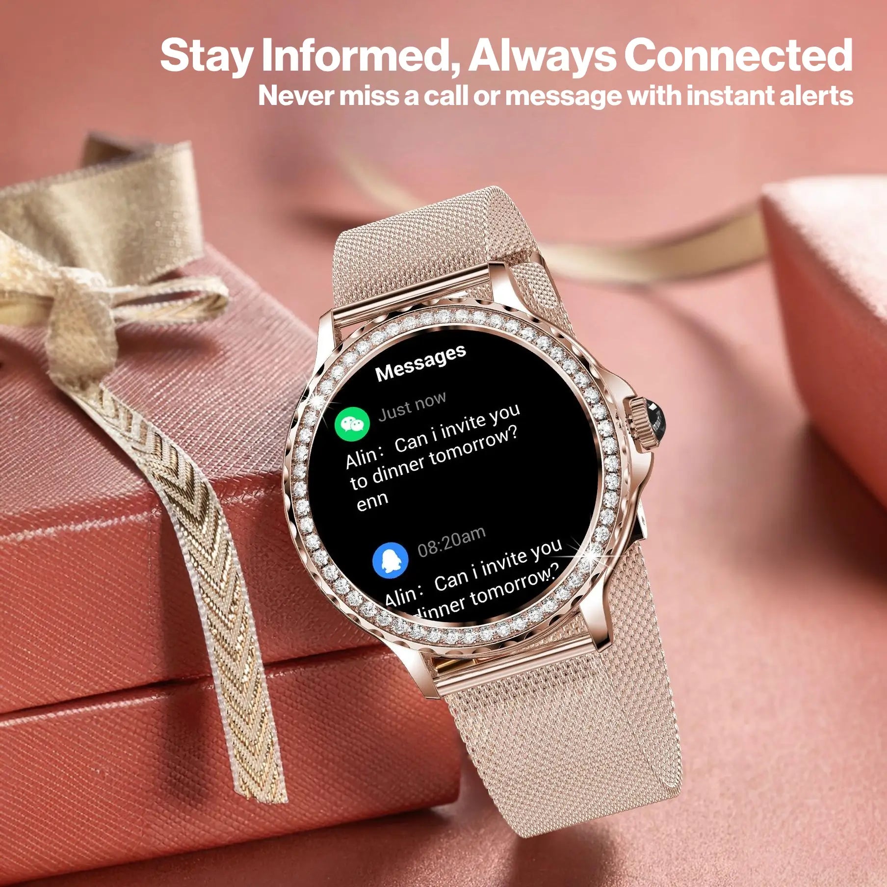 Luxury Feminine Smartwatch