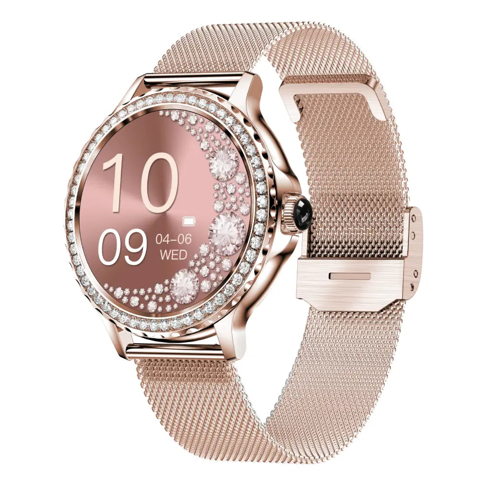 Super hot ladies smartwatch rose gold online