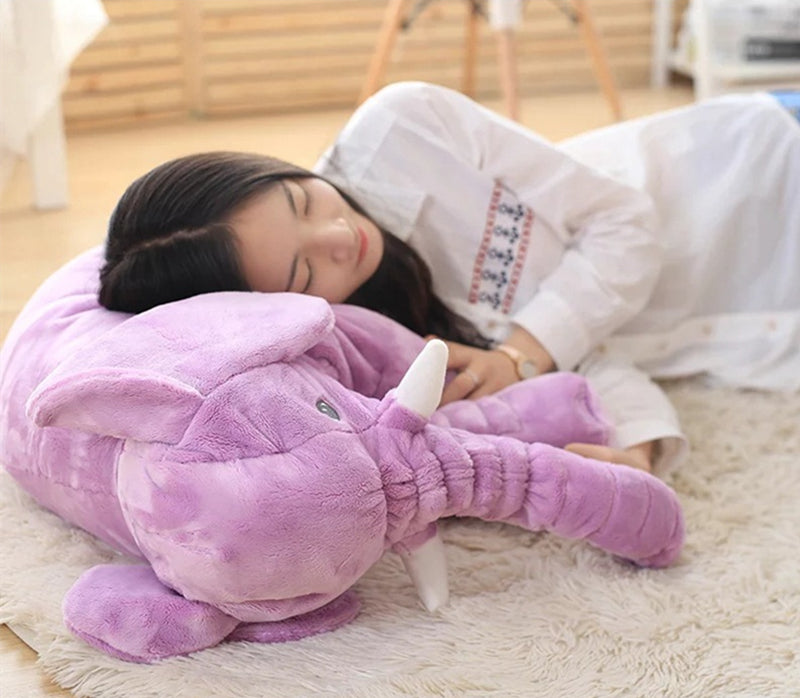 Baby Elephant Cuddle Pillow