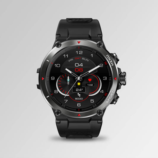 gps smartwatch in black colour