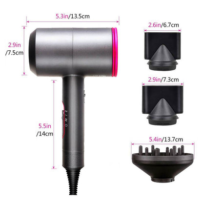 Hair Dryer Blow Dryer Ionic Hair Dryer Hair Blower Professional Hair Dryer Salon Hair Dryer - Factory Mart