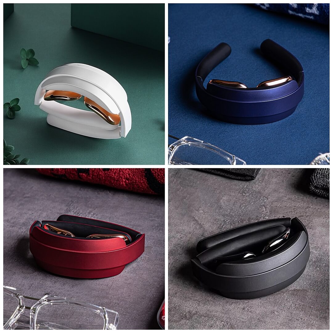 Neck Massager, Best Neck Massager, Electric Neck Massager, Heated Neck Massager, Cervical Massager, Neck Pain Massager, Stiff Neck Massager, Self Massage Neck, Neck Stiffness Massage - Factory Mart
