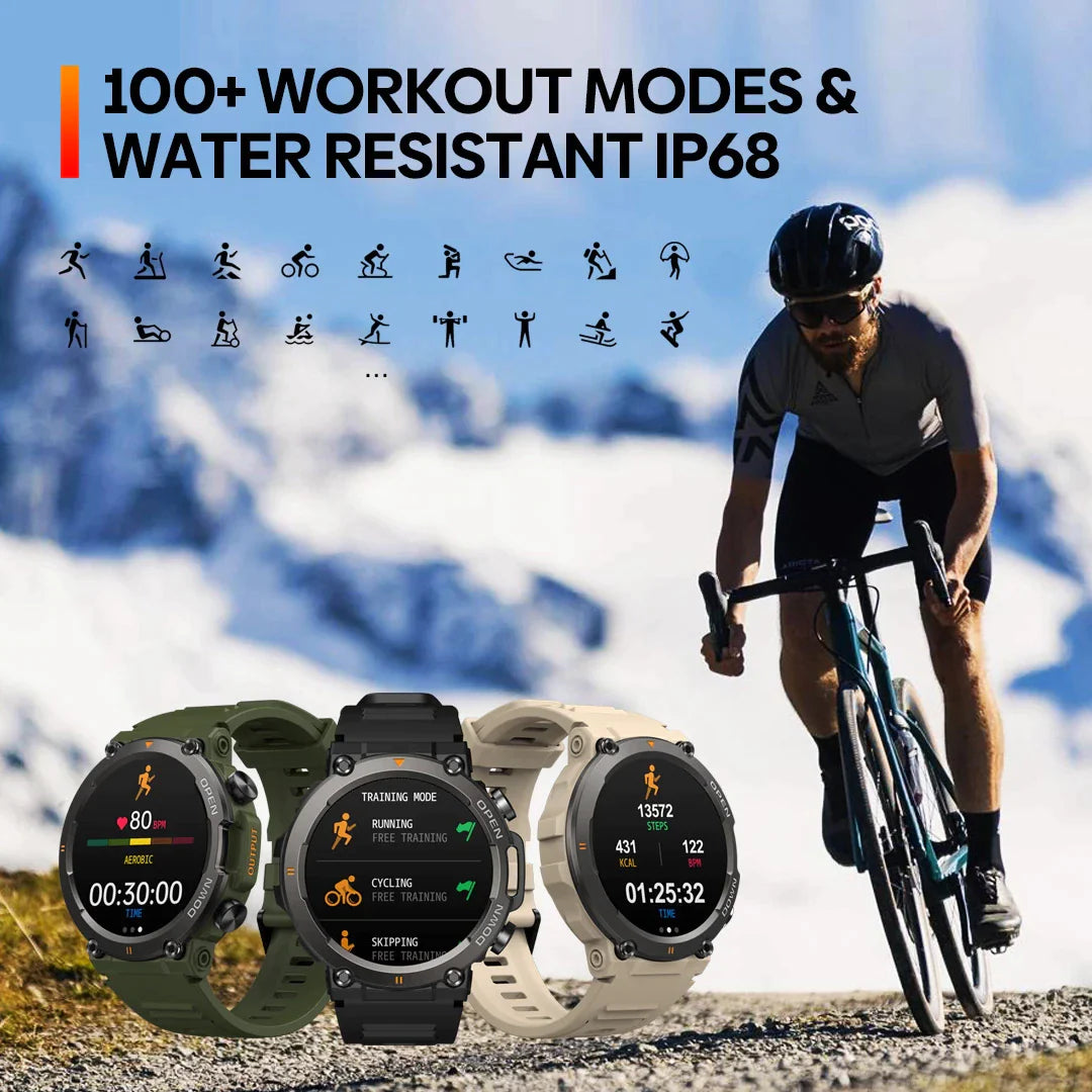 Men's best sale rugged smartwatch