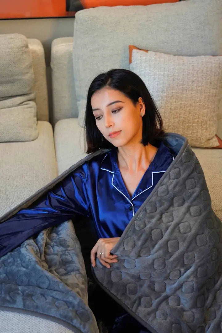 Electric couch blanket hotsell