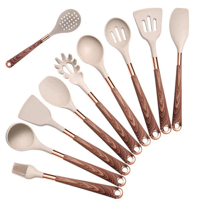 silicone kitchen utensils set